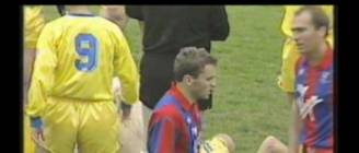 Dog Invades Football Pitch